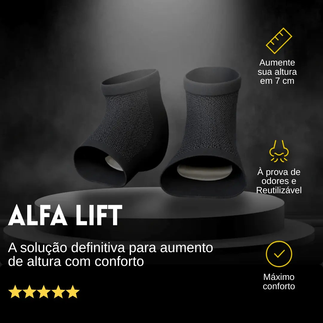 ALFA LIFT® Meias de Aumento de Altura